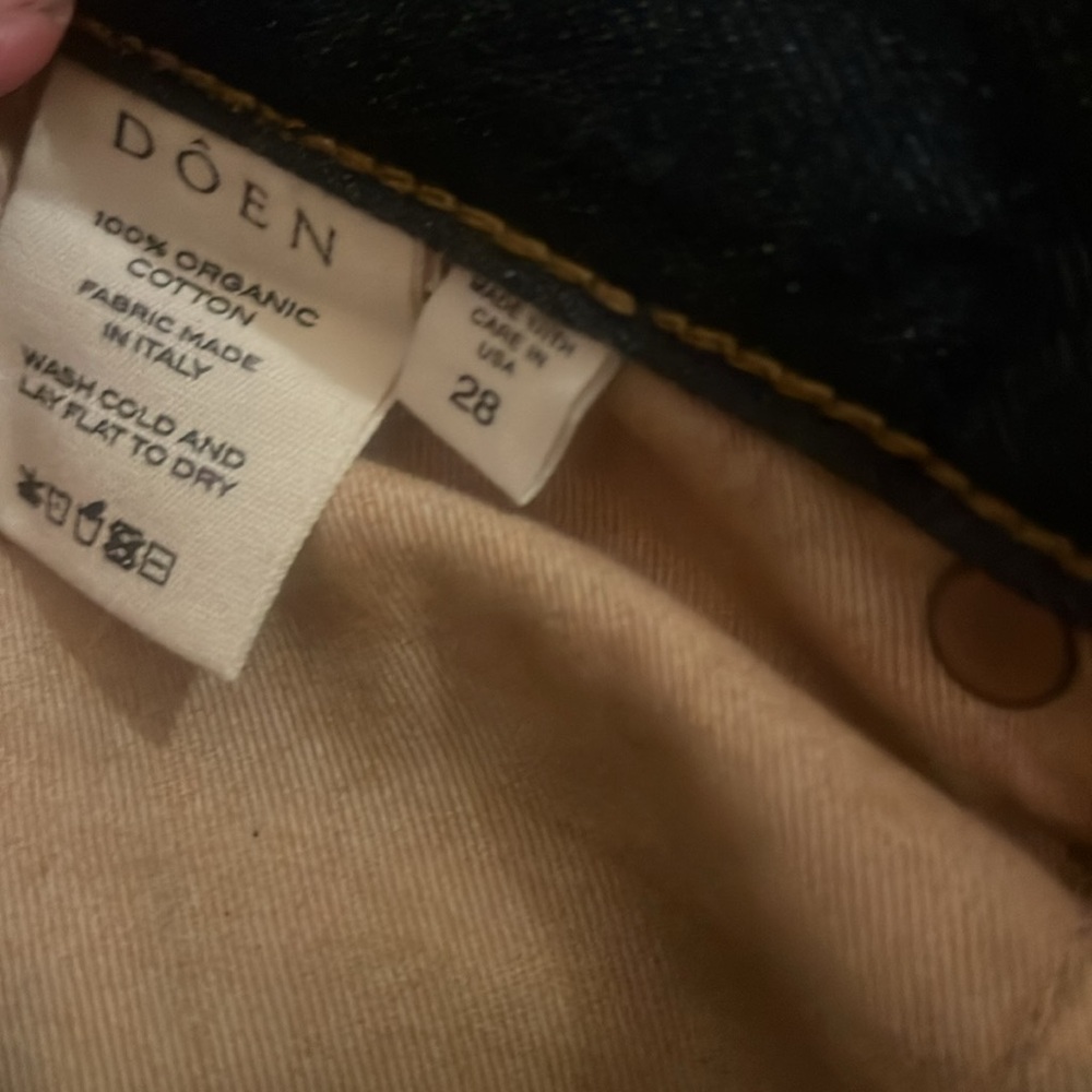 Doen Diana Jeans - Rinse Wash - size 27 - NWTags - Picture 10 of 16
